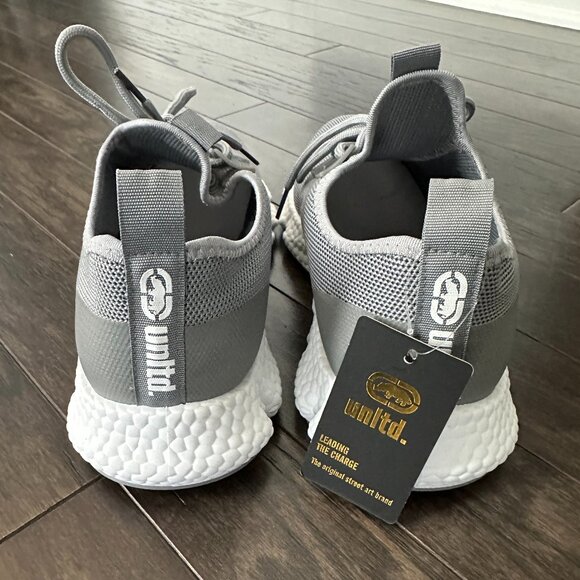 Ecko Unltd Grey US Men's 12 Sneakers NWT - Picture 5 of 10